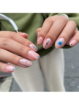 ハラジュクネイルズ(harajukunails)/シンプルデザインコース