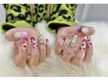ハナネイルアンドアイラッシュ(hana nail & eyelash)/唇ネイル