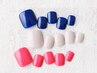 【新規】フット：ワンカラー＋足裏つるつるコース♪　¥8800(100分)