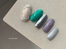 ブランロール 中目黒店(Blanl'or)/カラフル×ミラーネイル