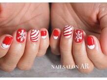 ネイルサロンアンドスクール エーアール(AR)/クリスマスネイル♪