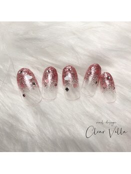 ネイルサロンクリアヴィラ(nail salon clear villa)/GirlyStyle collection¥8990