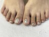 【フットネイル】 オーダーネイル90分 ¥10,500→¥10,000