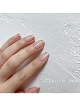 アイネイルエム 本町店(eyenail M)/ミラーフレンチ