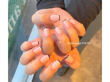 プルースラウンジ トウキョウ(Plus Lounge TOKYO)/ベビーピンク×ブラックライン