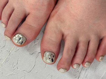 ディーネイル 池袋(D-nail)/【森】人気フットデザイン