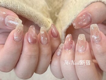エムプラスネイル 新宿(M+Nail)/持ち込みデザイン