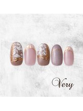 ヴェリー 六本木ヒルズ店(Very)/大人のフラワーネイル