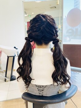 ハッピーアリスター(HAPPY ALISTER)/ヘアセット☆お出かけツイン