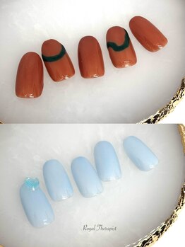 ロイヤルセラピスト 袋町店(Royal Therapist)/ワンカラー＋プチデザイン