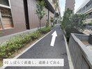 2.線路沿いを直進