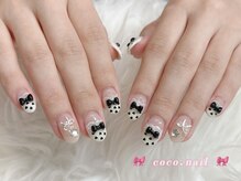 ココネイル 吉祥寺(coco.nail)/ガーリー &nbsp;リボン レース