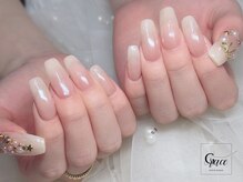 一層残しで自爪への負担が最小限☆フィルインで自爪育成◎