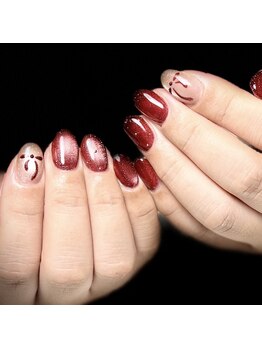 ハートネイル(Heart nail)/monthly 定額デザイン