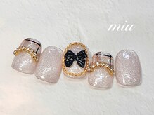 ミウ ネイル(miu nail)/キラキラ◆ワンホンネイル￥7990