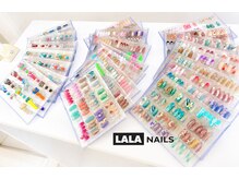 ララネイルズ(LALA NAILS)の雰囲気（全て手描きアート♪300種以上♪お気に入りがきっと見つかる♪）