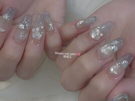 海花シルバーネイル