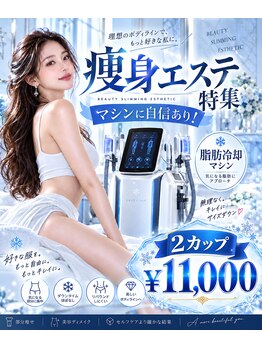 エヌボーテ(N. beaute)の写真/最新機器で痩せたい部分を集中施術！！大阪で扱うサロンはごくわずか！
