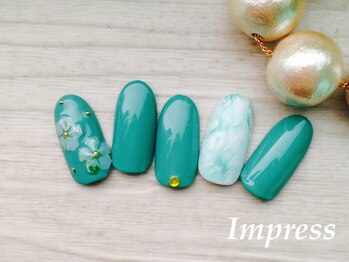 ネイルサロン インプレス(Impress)/シェルフラワー