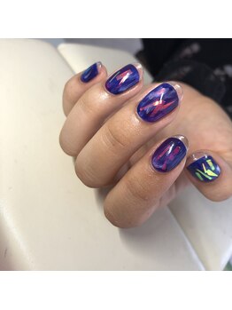 ライフ セカンド(LIFE2nd)/クリアフレンチネイル