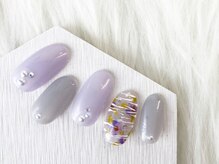 スリー(THREE)/Aug,2020/nail design
