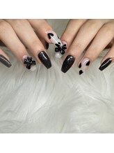 チャイ 大阪上本町店(chai)/ブラックネイル