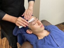 メンズシェービング、フェイシャルメニューも人気です