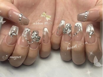 パーツゴテゴテネイル♪