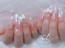 イル 神戸店/フレンチ×バレエネイル