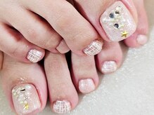 エルディケイ(LDK)/クリスマスフットネイル