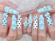 ラメール(La mer)/春ネイル