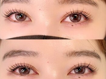 ノエルブラン(Noel blan)の写真/まつぱ×マツエク最強コンビ！瞳に光、まぶたも持ち上げ垢抜け＆若々しい目に。エクで長さ量自在にプラス