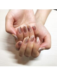 塗りかけニュアンス　パラジェル