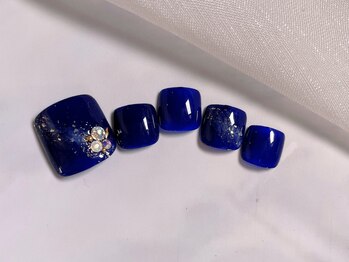 ルームヘアネイル 曙橋店(Room hair nail)/夜空フットネイル☆