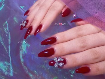 ニケネイル(Nike nail)/赤ぎゃんかわ！