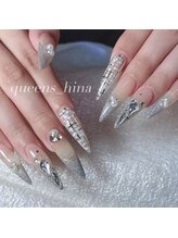 クイーンズビューティーサロン 新宿本店(Queen's beauty salon)/チップ長さ出し10本やり放題