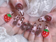 ベティネイル アイラッシュ(Betty Nail)/バレンタインネイル　スカルプ