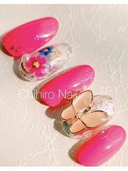 チヒロネイル/パピヨンバタフライネイル