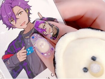 ラルネイル 大宮(Lull. nail)/痛ネイル1本5500円.3Dパーツ追加