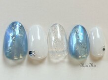 パラジェル認定サロン メールメール 池袋店(MereMer)/流れ星ネイル