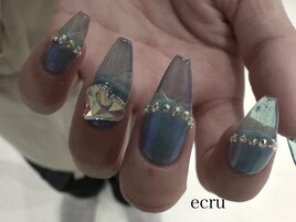 南国市　持ち込み　夏ネイル