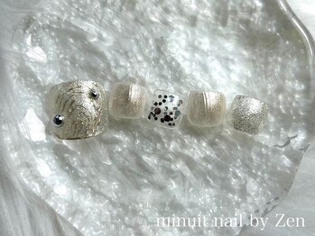ミニュイネイルバイゼン(minuit nail by Zen)/【foot】定額デザインコース