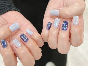 ナンバーネイル 立川(N゜Nail)/sea25周年 nail