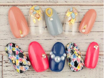 ネイルアンドアイラッシュ テラ 明石店(nail&eyelash Terra)/ケア付バイオ☆定額コース