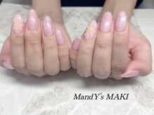 マンディーズ(MandY's)/ピンク/フラワー/モコモコ