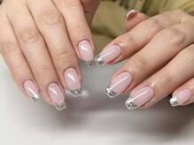 ネイルバイスターリー 川口(NAIL by STARry)/ガラスフレンチネイル