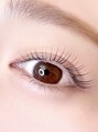 ローブ(L'aube) LashLift：立ち上げカール目尻流しめ