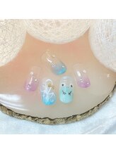 ベリー(berry)/定額¥7500 梅雨ネイル