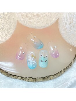 ベリー(berry)/定額¥7500 梅雨ネイル