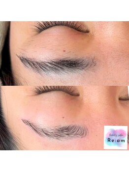 リアム(Re:am)/ナチュラルに残す事も出来ます◎